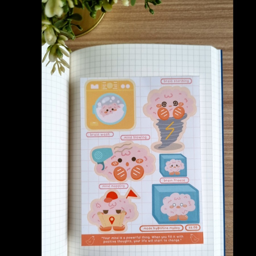 

Shinemyday Sticker sheet - OTAK OTAK