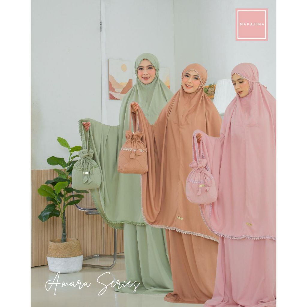 Mukena Nakajima Katun Rayon-Amara Series