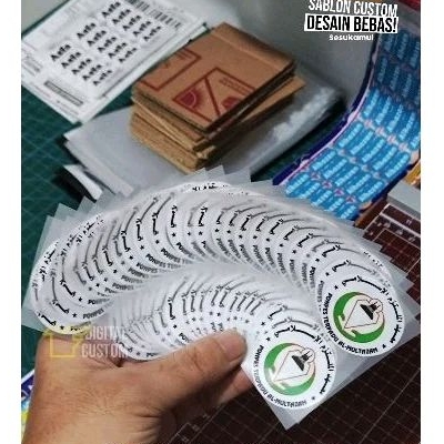 

1 HARI JADI - STICKER SABLON - SABLON LOGO- SABLON DTF - SABLON SETRIKA