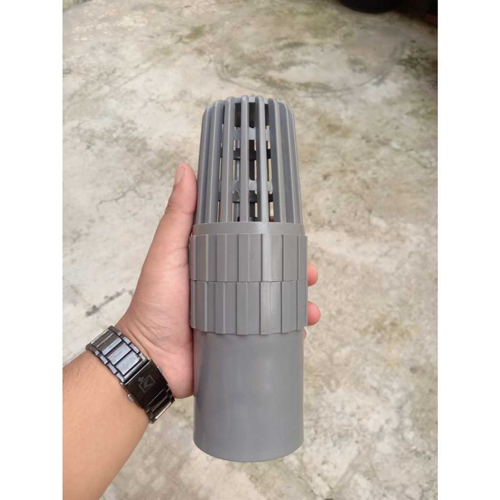 pvc foot drat 1 1/2 inch / filter saringan pipa 1,5 inch