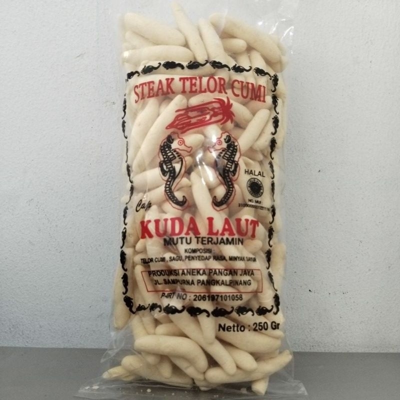 

Steak Telor Cumi/Kericu cap Kuda Laut 250 gram