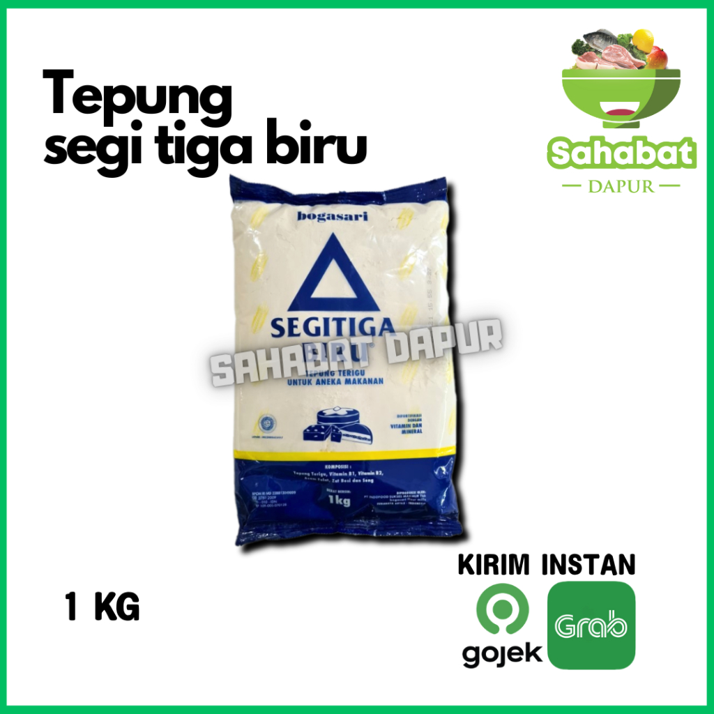 

Tepung Segitiga Biru 1kg - Sahabatdapur