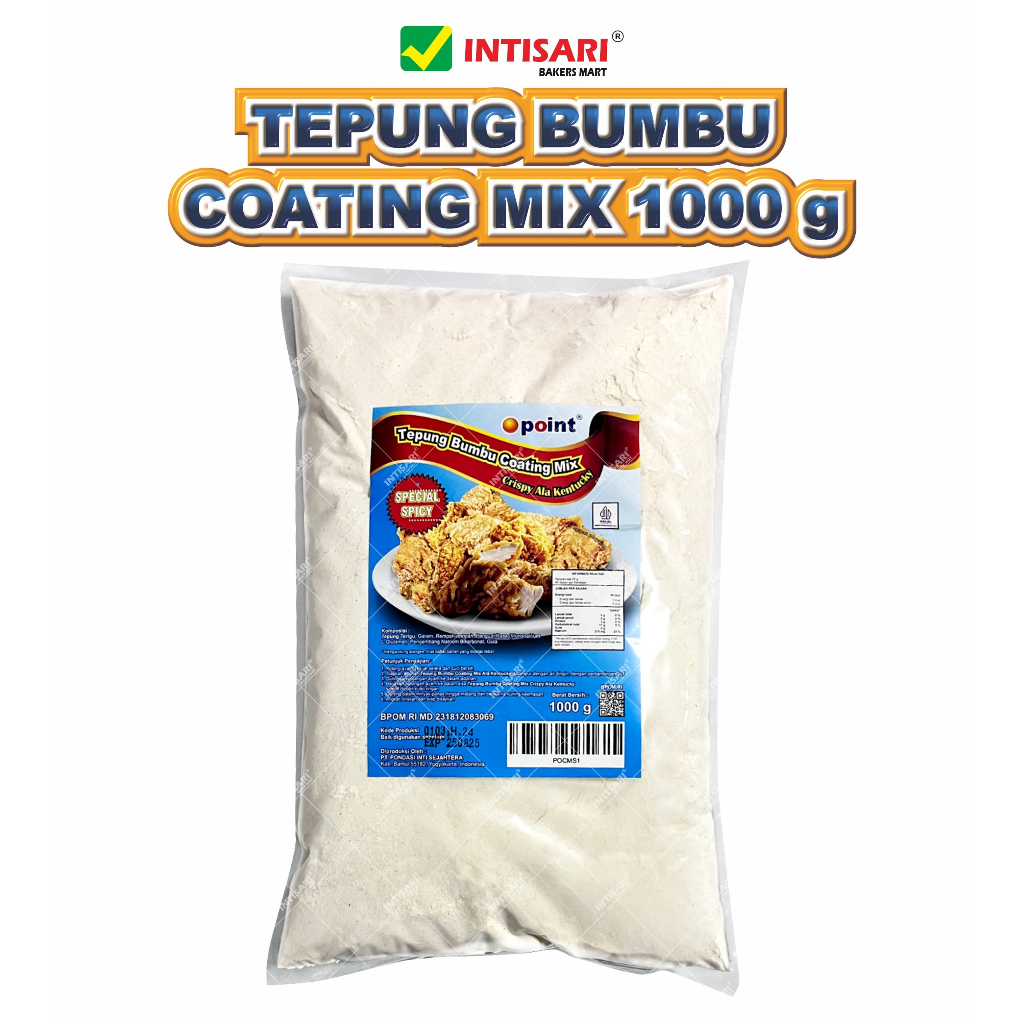 

TEPUNG BUMBU COATING MIX SPECIAL SPICY 1000 G