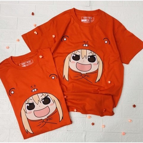 Tshirt Umaru Himouto Chan Coat V2 Kawaii Orange Anime Manga Kaos Himouto Umaru-Chan