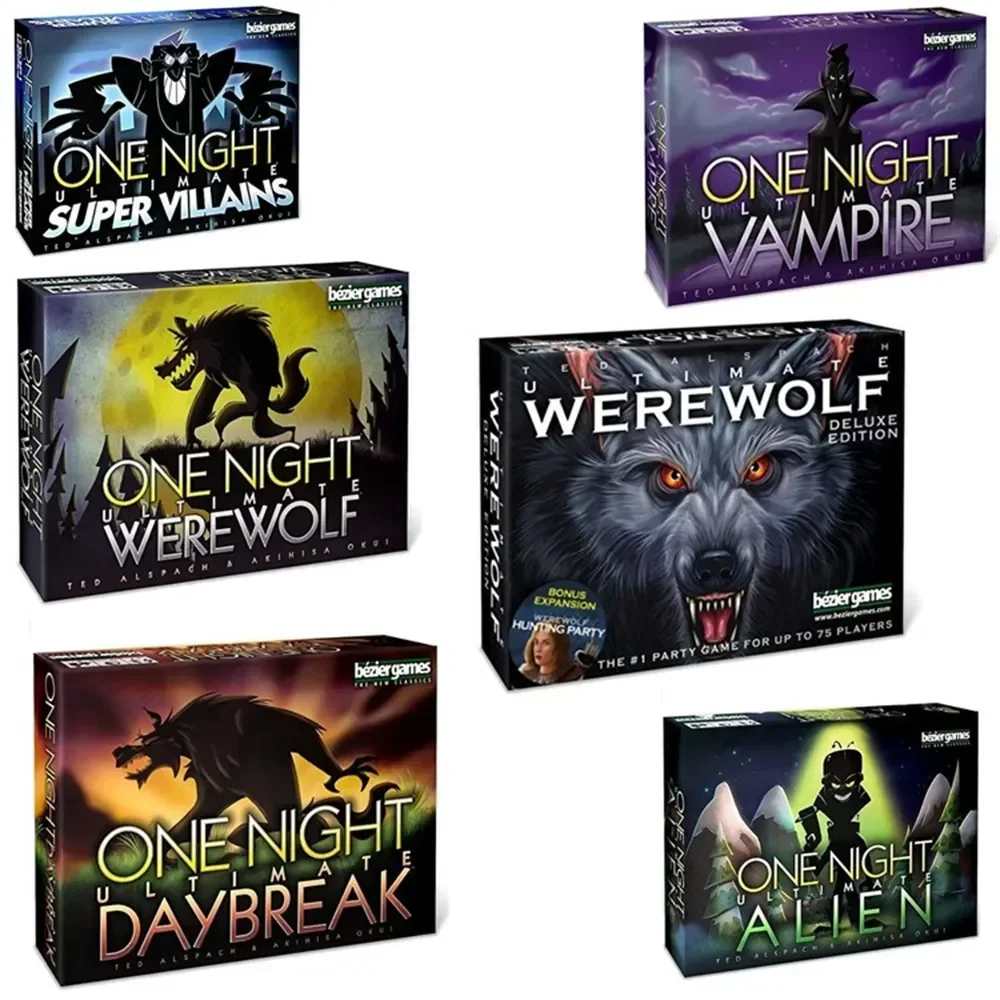 Ultimate Werewolf Card Games Kartu Werewolf Ultimate Permainan Kartu Werewolf Premium Quality