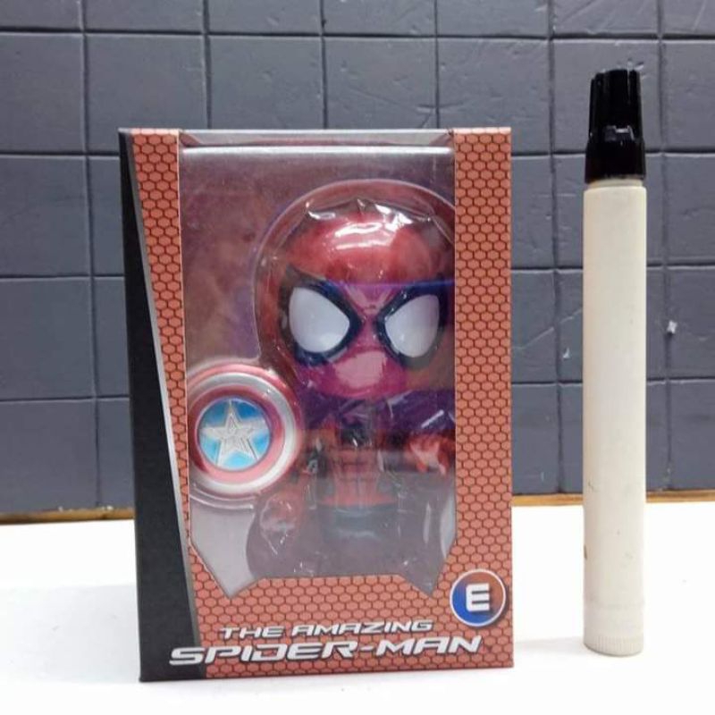 mainan cosbaby figureSpiderman cosbabySpiderman tameng captain america
recast hot toys
tinggi sekita