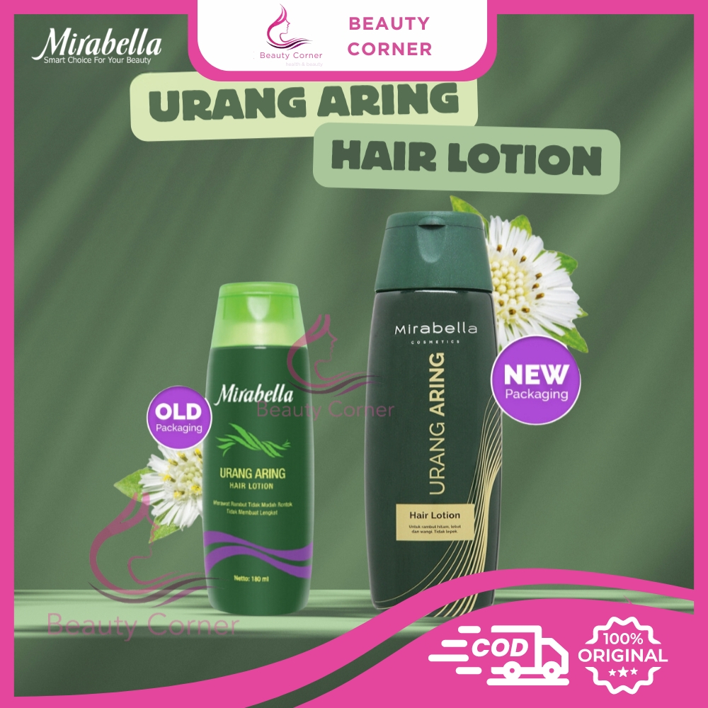 Mirabella Urang Aring Hair Lotion - Menghitamkan Rambut dan Mencegah Kerontokan