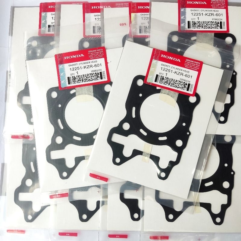 GROSIR ( 10 PCS  ) PAKING HEAD CYLINDER VARIO 125 CBS 125 TEKHNO 150 GASKET SILINDER HEAD VARIO 125 