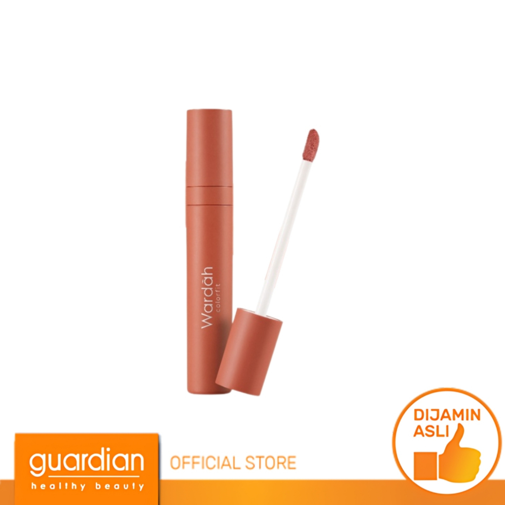 WARDAH Colorfit Velvet Matte Lip Mousse Lip Cream - 13 Sweet Cinnamon 4g