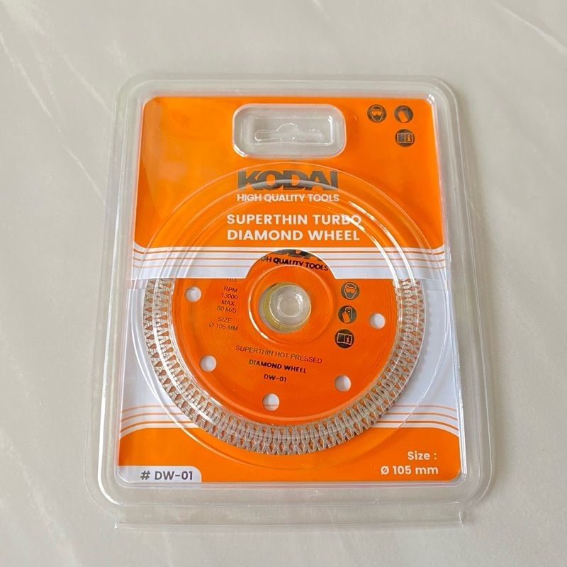 Diamond Wheel KODAI Mata gerinda potong keramik , granite  , super thin turbo