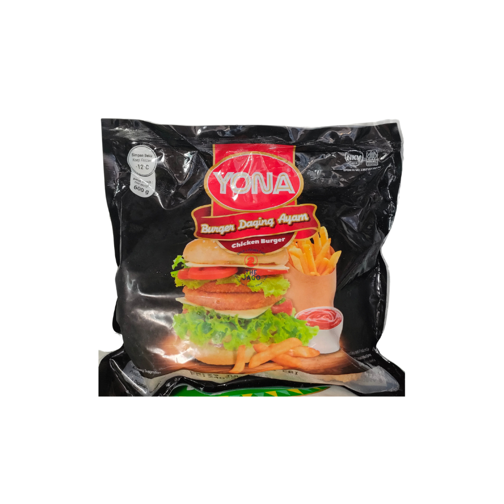 

Yona Chiken Burger Daging Ayam 600gr