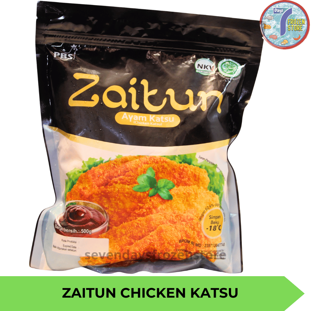 

Zaitun Chicken Katsu | Ayam Katsu 500 gr