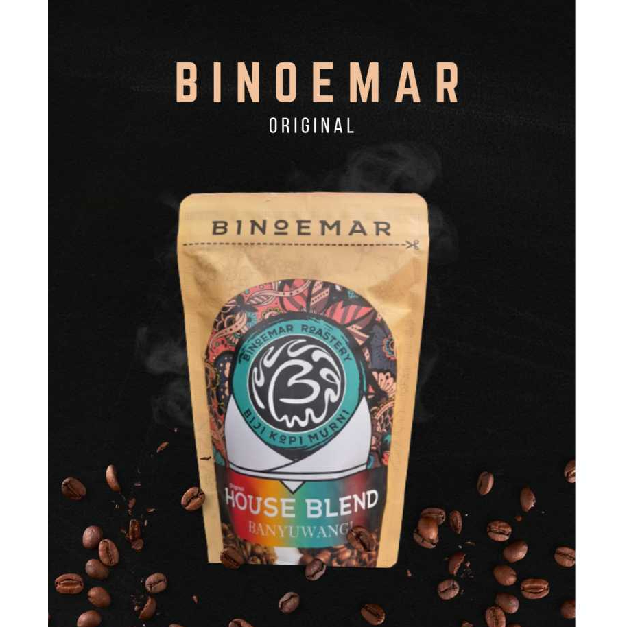 

HOUSE BLEND Bubuk Kopi Murni ORIGINAL KECIL BINOEMAR Kopi Banyuwangi