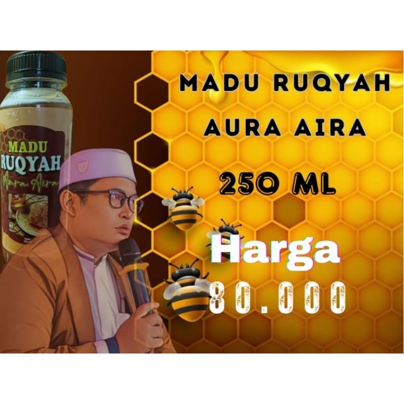 

Madu Ruqyah Aura Aira 250Ml