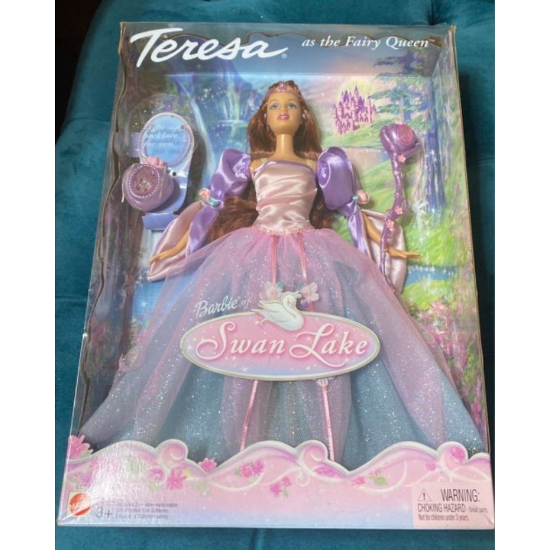 [PRE ORDER] BARBIE TERESA AS A QUEEN FAIRY SWAN LAKE 2003 by MATTEL