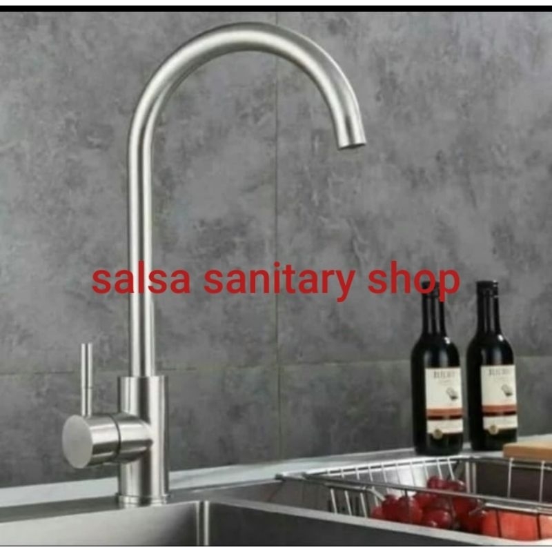 Kran sink stainless sus 304 panas dingin/ kran sink panas dingin