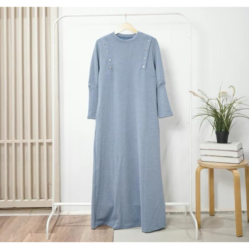 GAMIS LEBARAN 2024 MODEL GAMIS TERBARU/ GAMIS WANITA ELEGAN MEWAH/ GAMIS WANITA KEKINIAN/ SET ROK WA