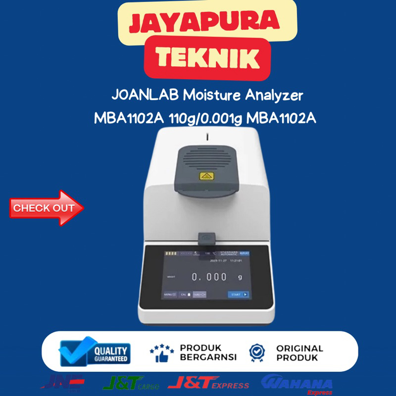 JOANLAB Moisture Analyzer MBA1102A 110g/0.001g MBA1102A