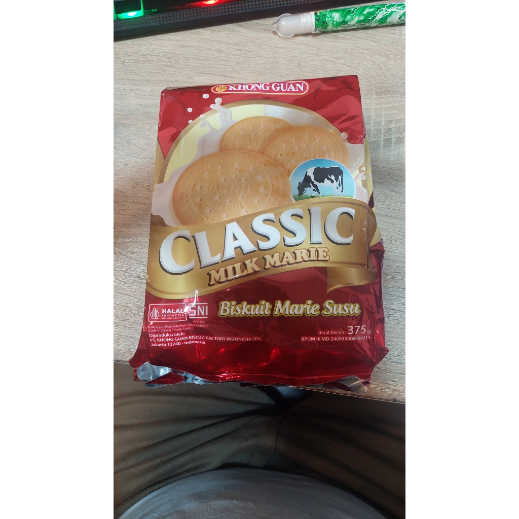 

Khong Guan Classic Milk Marie 375gr