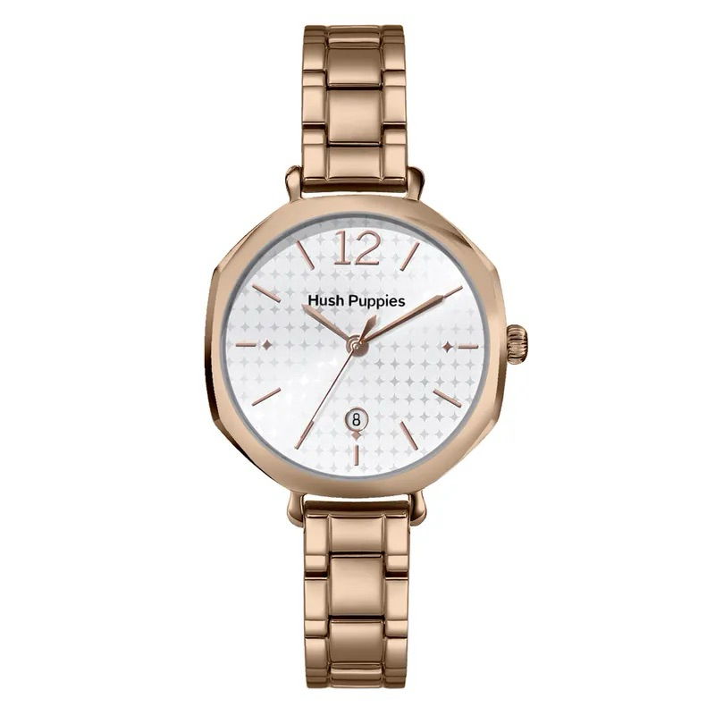 Hush Puppies HP.3904L.1505 Jam Wanita Analog-Rose Original & Garansi