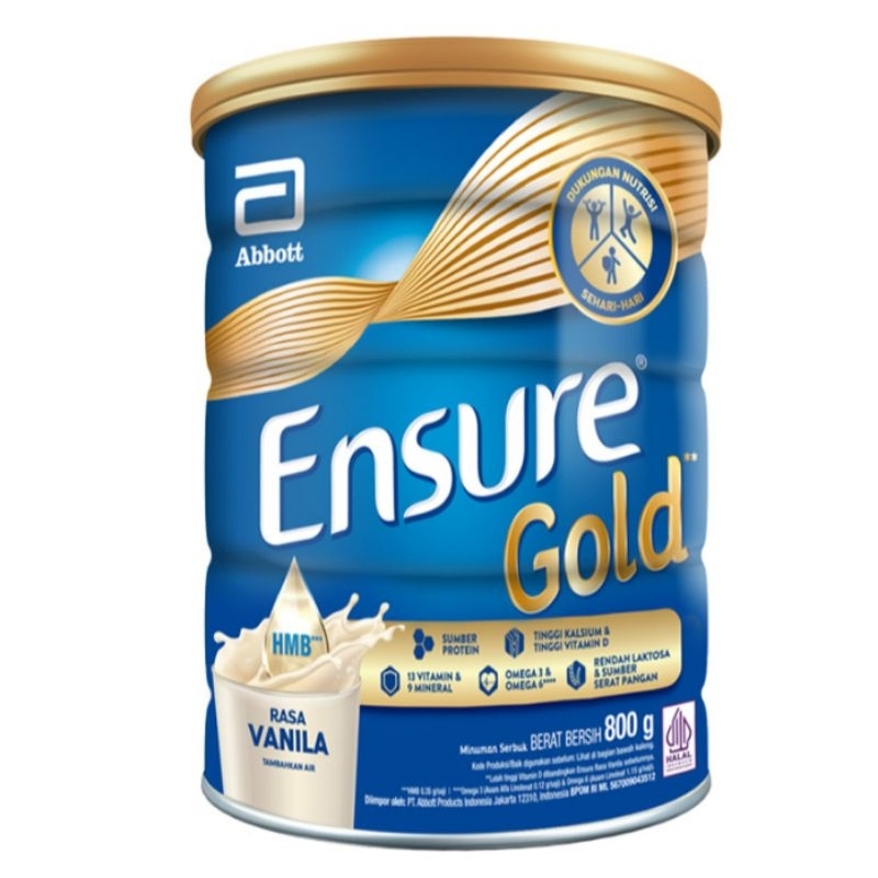

Ensure Gold Susu Nutrisi Dewasa Vanila 800 gram