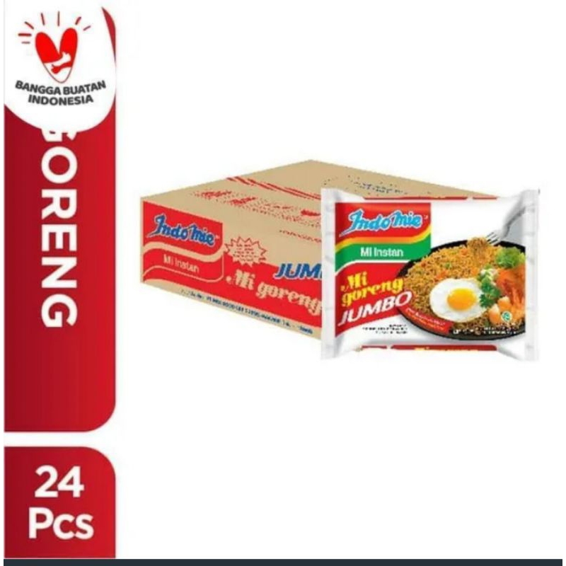 

Indomie Goreng Jumbo 1 dus ( 24pc x 127gr)