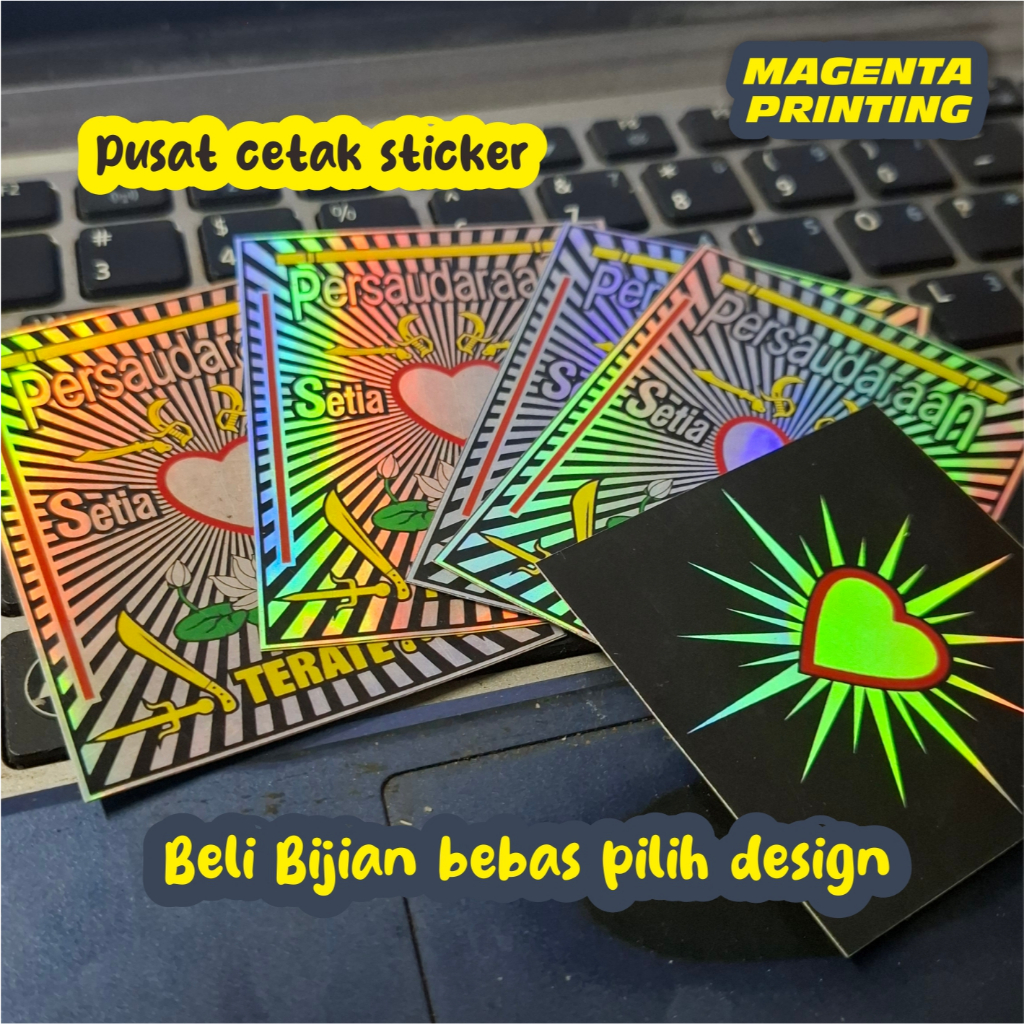 

STIKER PSHT HOLOGRAM JUAL BIJIAN DAPAT BELI SEPUASNYA / PSHT HOLOGRAM DAN NON HOLOGRAM VINYL ANTI AIR / STIKER PSHT TERMURAH