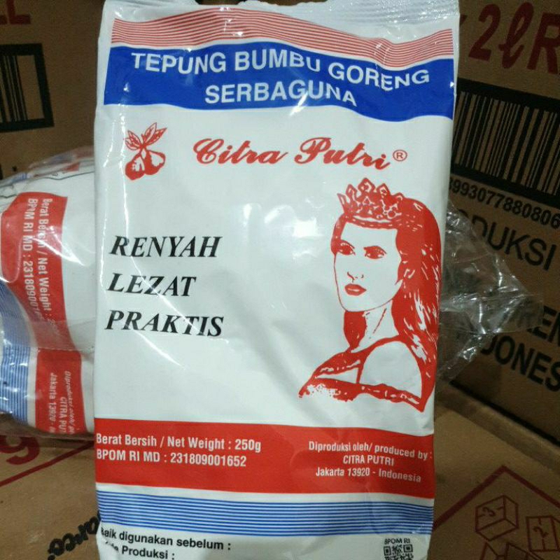 

Tepung Bumbu Goreng Serbaguna Citra Putri 250 gram