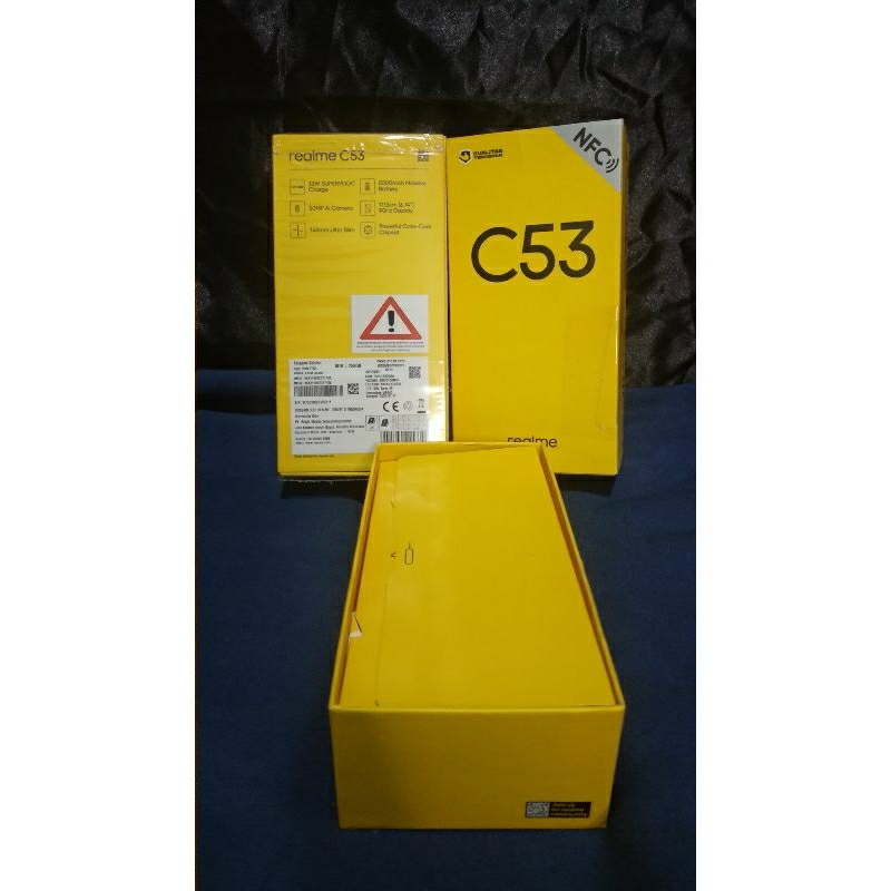 dus box hp realme c53 original copotan