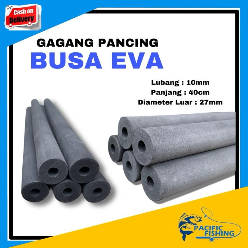 BUSA EVA 40CM HITAM UNTUK  GAGANG JORAN TIPE KERAS BUSA JORAN  SPON ATI BUSA ATI SPON HATI KARET SPO