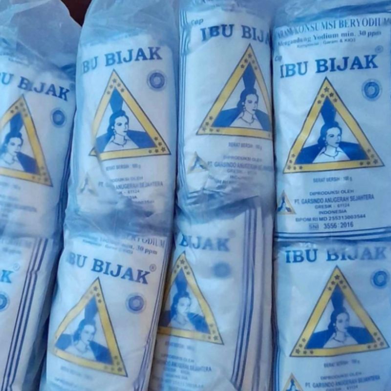 

garam ibu bijak beryodium 150gr isi 20 pack