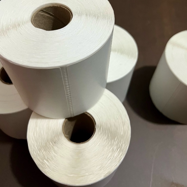 

Ready LABEL BARCODE THERMAL UK 7 x 4 mm thermal tanpa ribbon isi 9 pcs V41