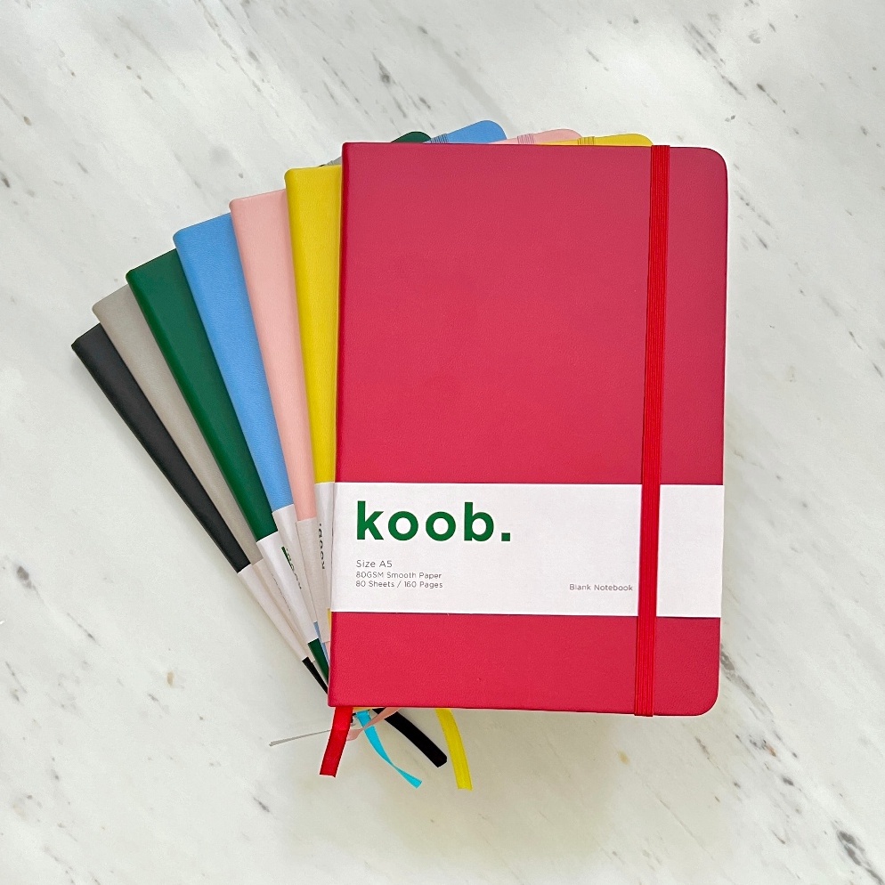 

Seller A51 Koob Notebook A5 Buku Tulis Polos Plain Agenda Jurnal Diary W64