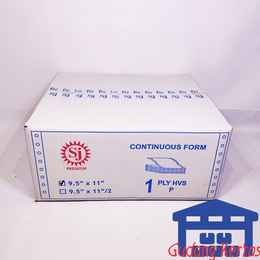 

Laris SJ Premium Continuous Form 95 x 11 1 Ply HVS R95