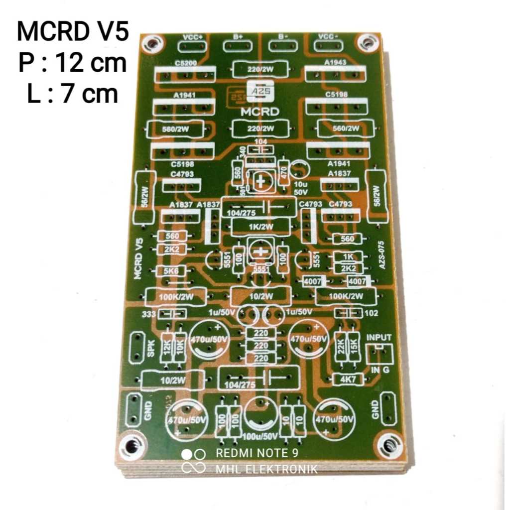 PCB POWER MCRD V5 XPC TERBARU MCRD V5