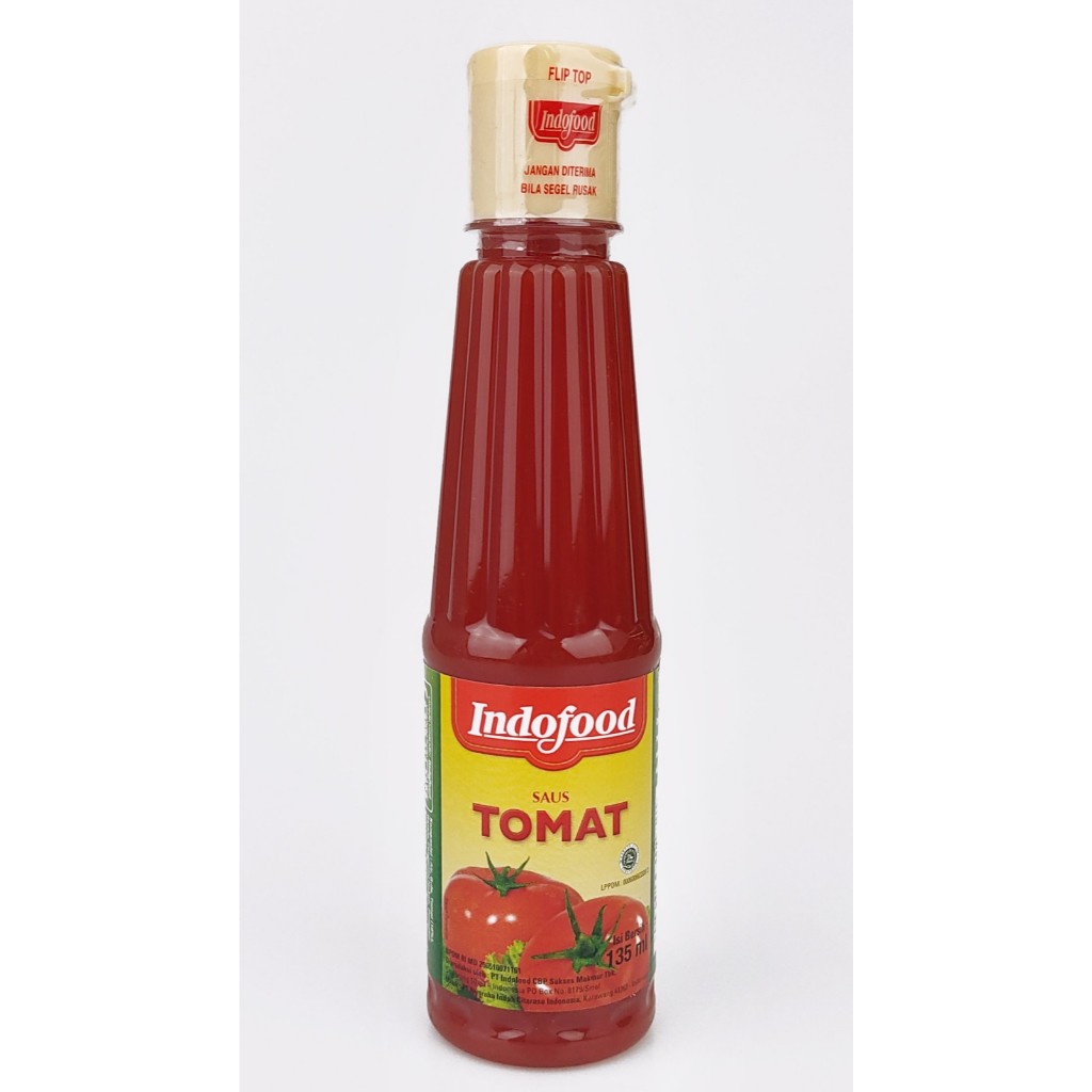 

Indofood saus tomat botol 135ml