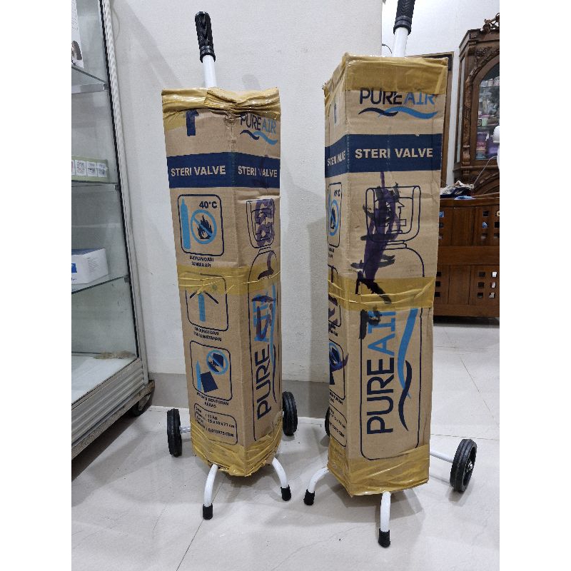 Tabung Oksigen kecil 1m3 lengkap