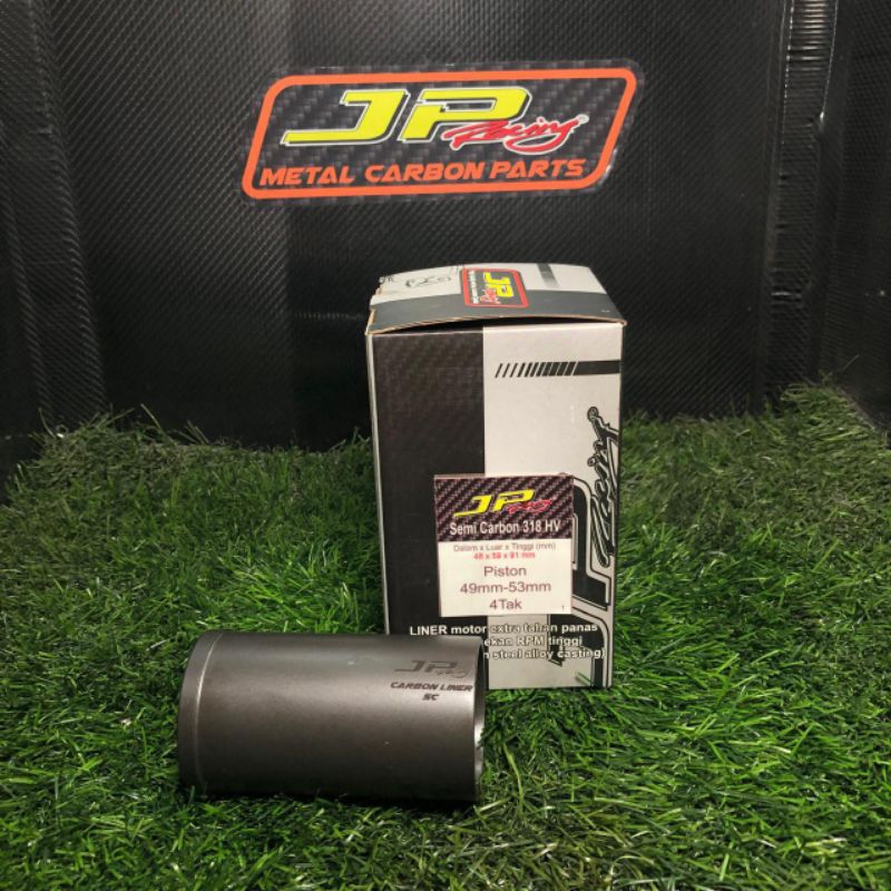 JP RACING CARBON LINER untuk HONDA SUPRA/ASTREA GRAND/LEGENDA/Revo type SEMI CARBON 318HV(SC) 4TAK H