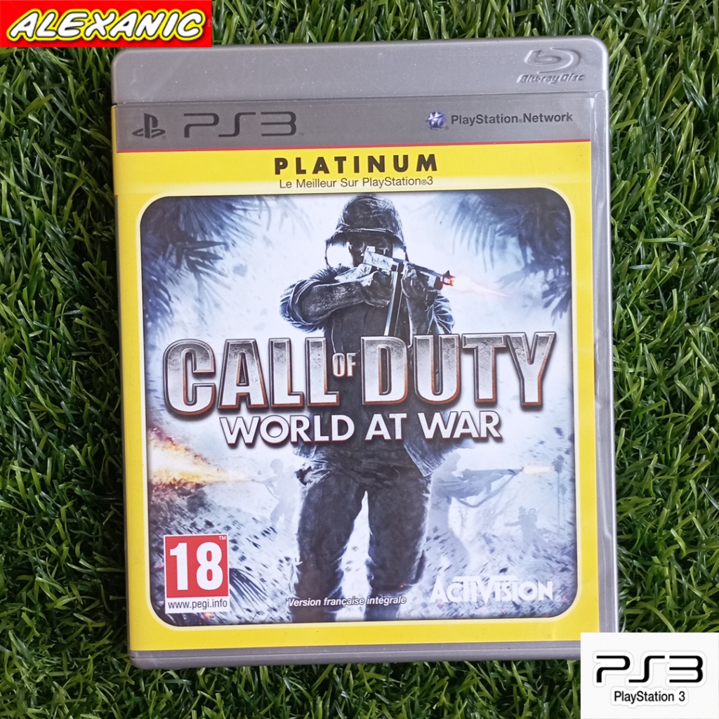 CALL OF DUTY WORLD AT WAR Playstation 3 COD WORLD AT WAR PS3