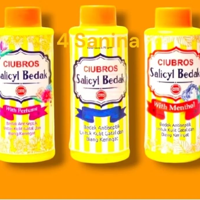 Bedak Salicyl Ciubros cito(Salisil Untuk Kulit Gatal)