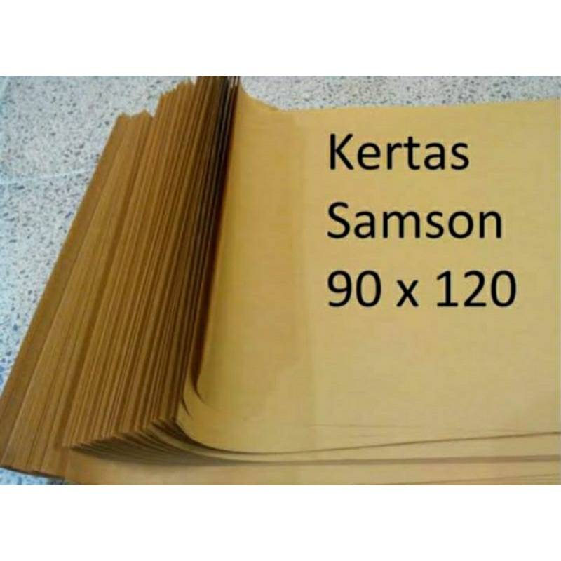 

KERTAS SAMSON UKURAN 90 X 120 LEBIH TEBAL