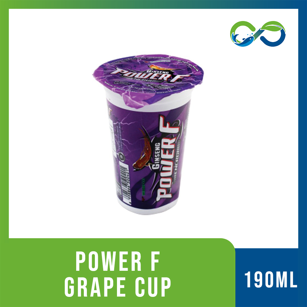 

[AquaEcoFarm] Minuman Ginseng Power F Grape Cup 180ml Bandung