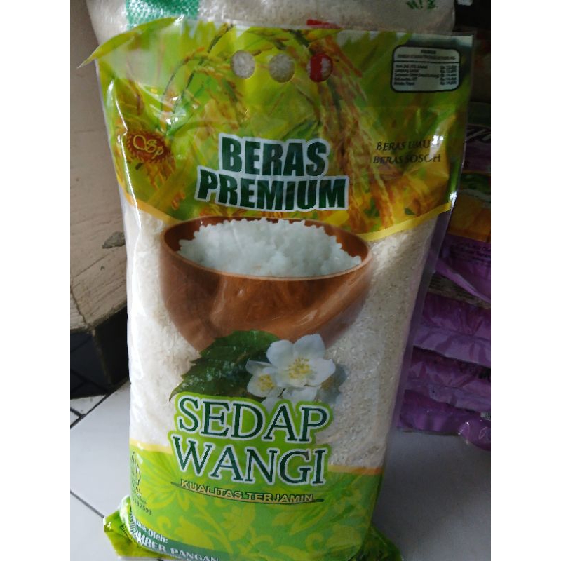 

Beras Premium Sedap Wangi 5 Kg