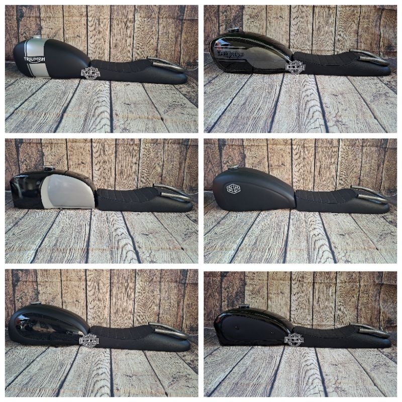 Tangki Japstyle dan Jok Japstyle motor custom japstyle