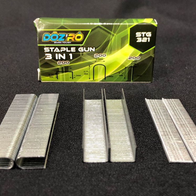 

Staples Gun 3 In 1 Tacker Stapler Staples Perekat Powerfull Streples Tembak