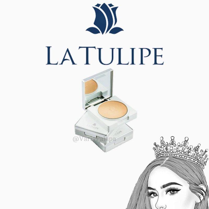 LATULIPE TWO FUNCTION CAKE LATULIPE BEDAK PADAT REFIL NON REFIL BEDAK WAJAH DEMPUL WAJAH