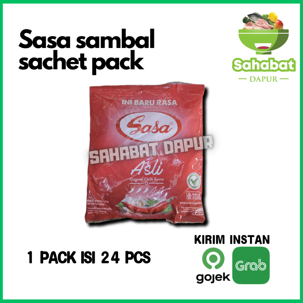 

Sasa Saus Sambal Sachet isi 24/pack