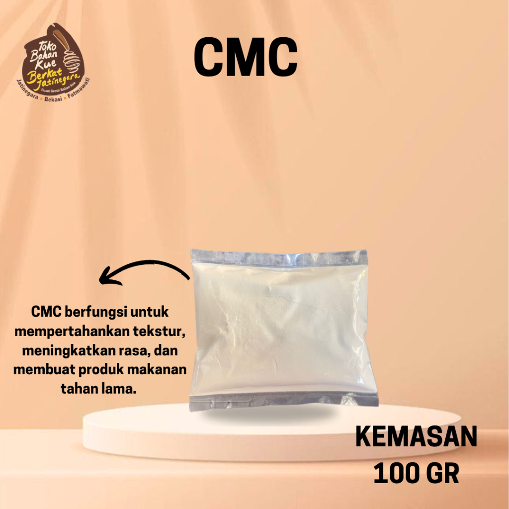 

CMC 100 GR / PENGENTAL MAKANAN DAN MINUMAN