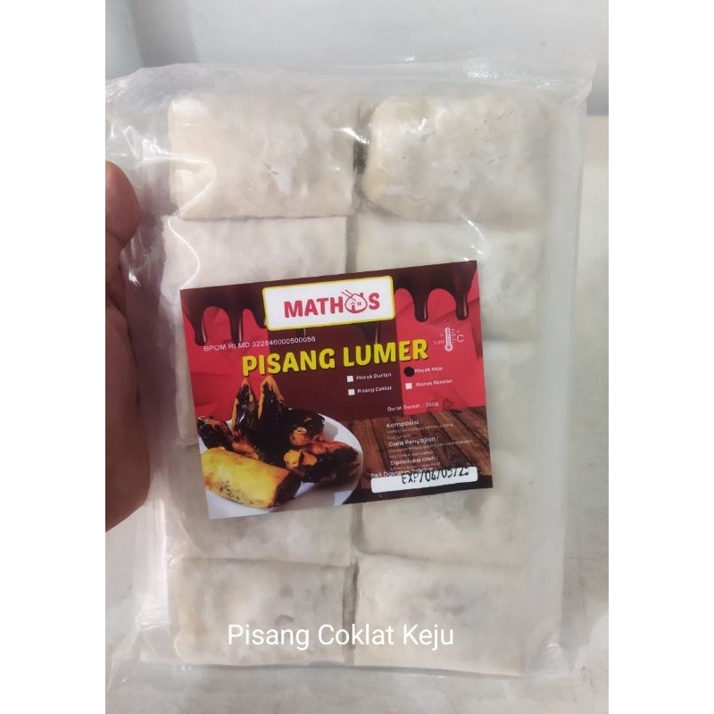 

Pisang Coklat Keju Mathos isi 10 pcs