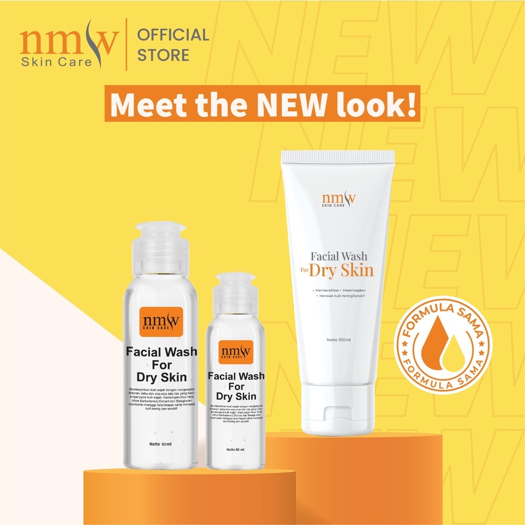 NMW Facial Wash For Dry Skin 100Ml